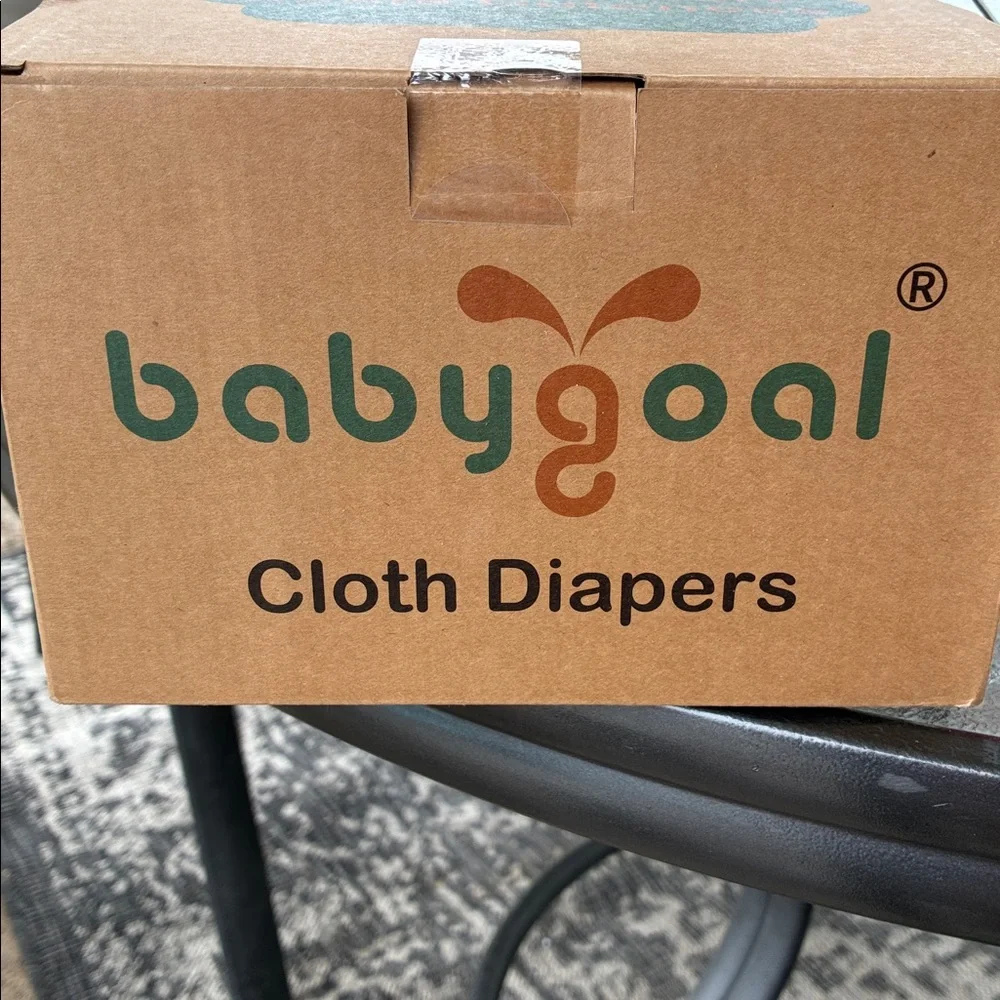 babygoal Cloth Diapers 6 Pack+6pcs Rayon from Bamboo Inserts+Wet Bag,toddler